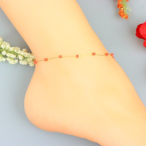 Handmade Anklet – A Stylish Choice for Women, Thoughtful Gift Idea, EVCH1424 - Picture 6 of 10
